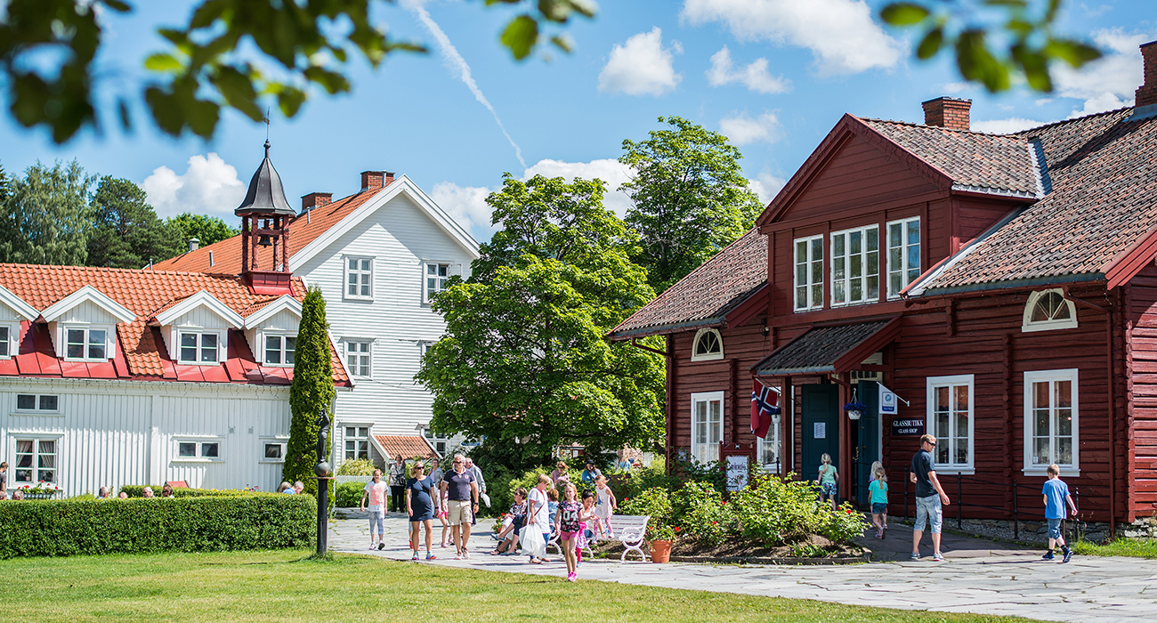 Sommer på Hadeland Glassverk