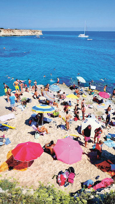 Illustrasjonsbilde strandliv